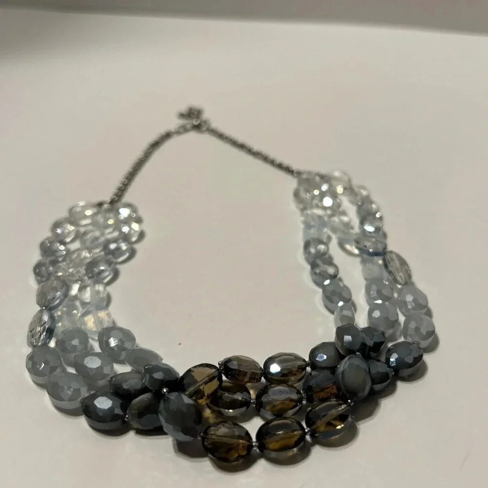 LOFT Multi-strand Beaded Necklace‎